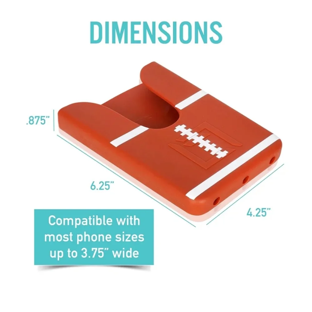 Football Phone Holder for Bogg Bag